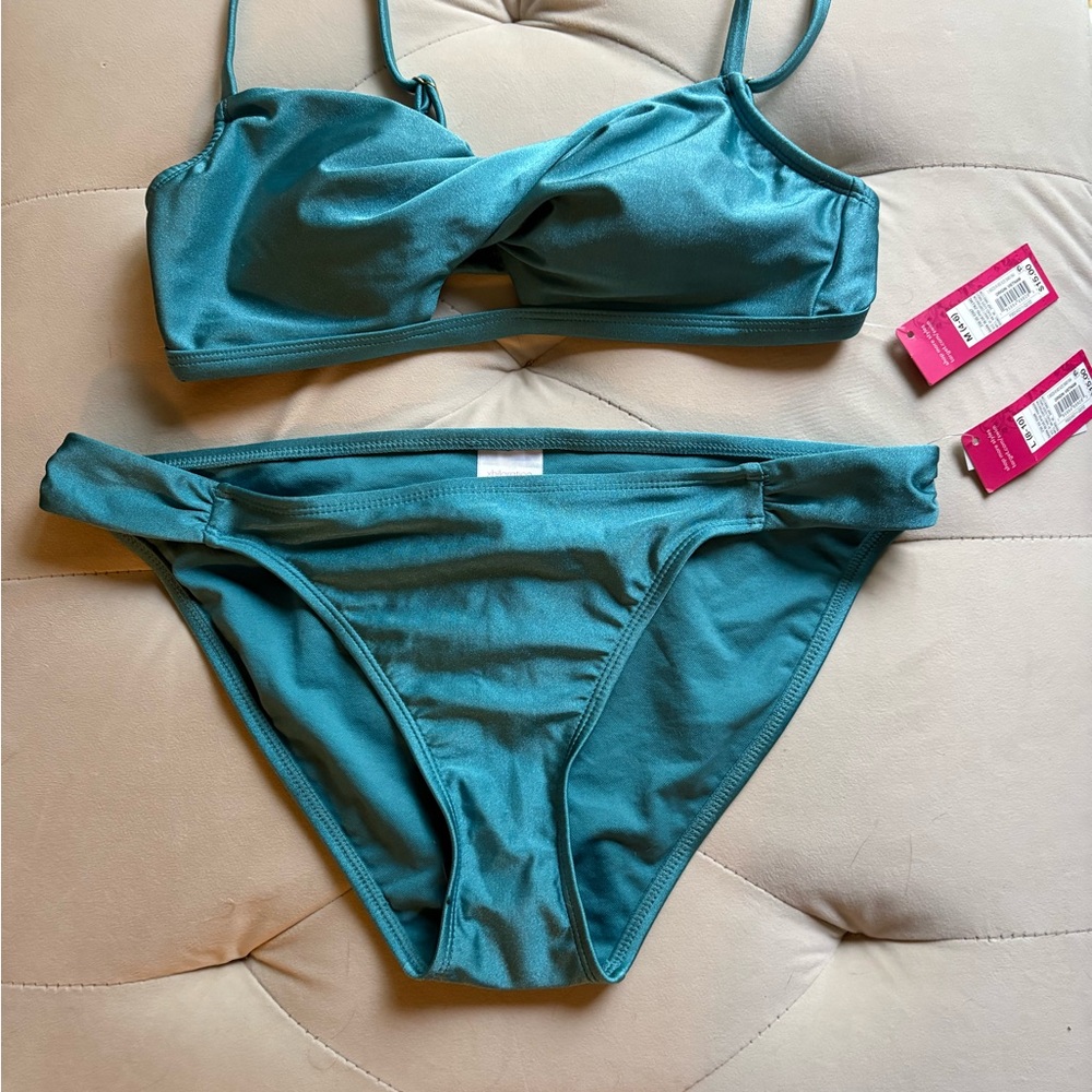 Xhilaration Teal Bikini Set